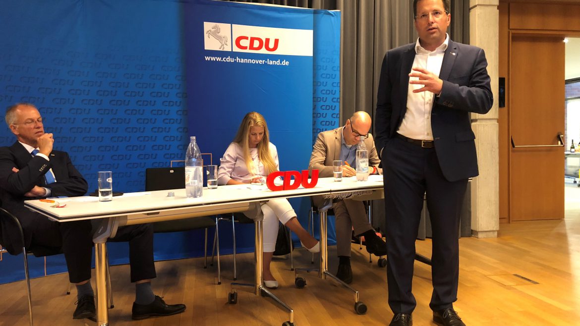 Tim Mithöfer Mitgliederversammlung CDU Isernhagen